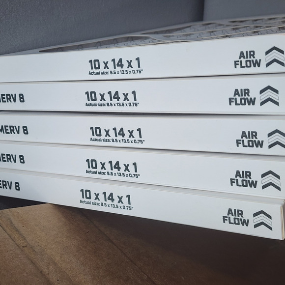 Filter King 10x14x1 Air Filter 5-PACK MERV 8‎ - NIB - Picture 3 of 5